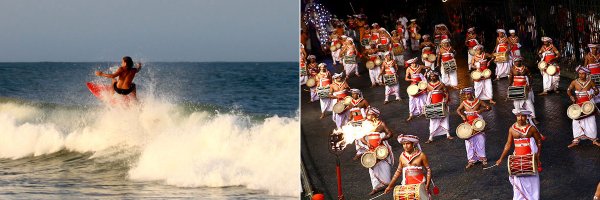 See the world's best cultural pageant while surfing at the world's best place.
